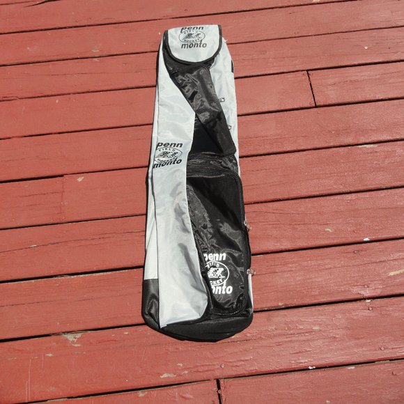 Field Hockey Bag Penn Monto Gray/black Multi pocket - Picture 1 of 8
